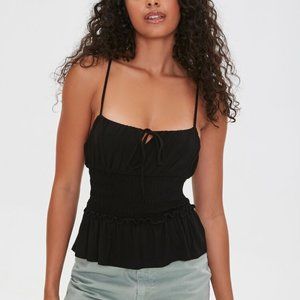 ISO !! FOREVER 21 HOUNCE-HEM CAMI TOP